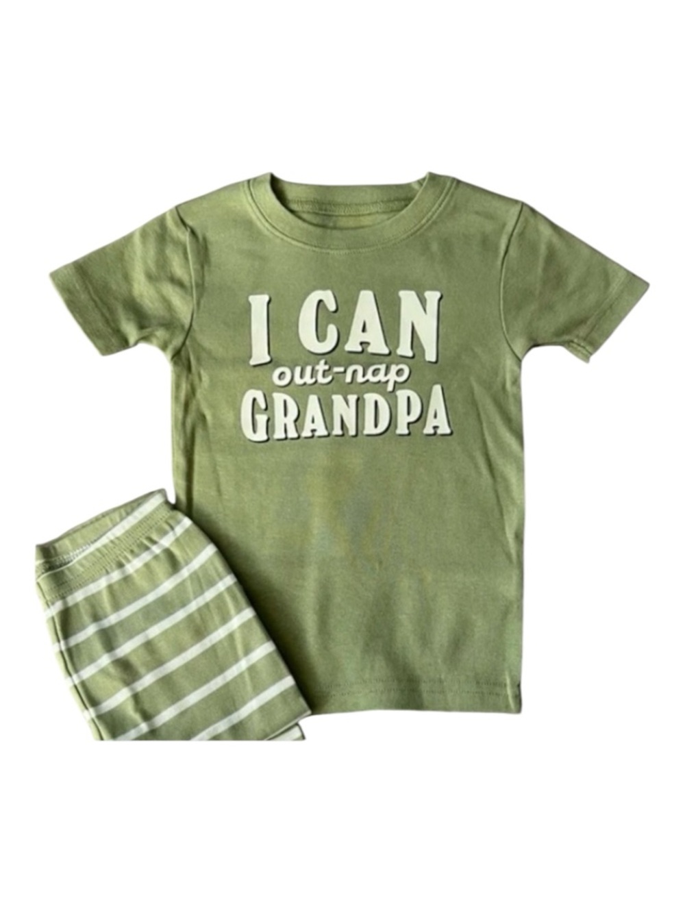 Carter’s “I Can Out-Nap Grandpa" tee shirt in 4T